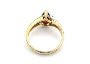 Marquis Garnet Ring
